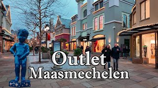 The Designer Outlet From Belgium Maasmechelen Village  Christmas 2023 [upl. by Hutt398]