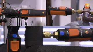 Testo smart probes refrigeration set demo [upl. by Teteak364]