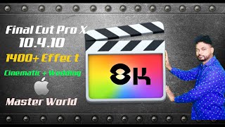 MAC FCPX 10410 Cinematic amp Wedding Effect Total 14000 ll Final Cut Pro X Effect Details ll [upl. by Tali409]