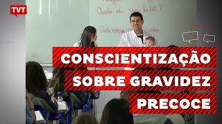 Alunos cuidam de bonecas para conscientização sobre gravidez precoce [upl. by Vedi]