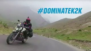 DominateK2K  Hyperride from Kanyakumari to Khardung La  Bajaj Dominar [upl. by Aseret]