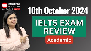 IELTS Exam Review 10th October 2024 [upl. by Aikemot655]