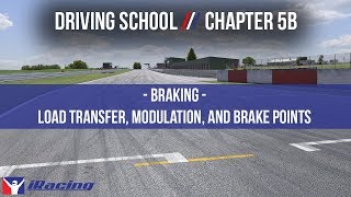 iRacingcom Driving School Chapter 5B Braking continued [upl. by Yevi]