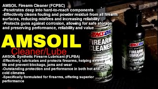 Amsoil Firearm Lubricant and Cleaner [upl. by Tillion]