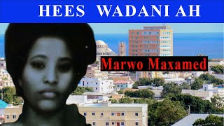 Marwo Maxamed Gaasira hees Dabkii Baxayaq Ku Diirshee With Lyrics [upl. by Sanalda162]