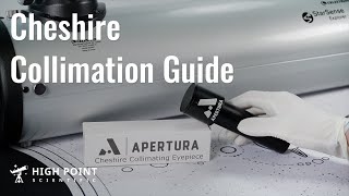 Collimating a Newtonian with a Cheshire Eyepiece  High Point Scientific [upl. by Emyaj184]