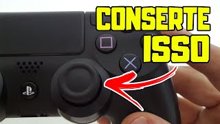 Como consertar ANALÓGICO do Controle do Ps4 SEM ABRIR ELE [upl. by Emia229]