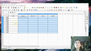 Tutorial LibreOffice Calc [upl. by Eeimaj]