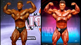 Wesley Vissers Olympia 2023  7th Place VS Arnold Classic 2024  1st Place Physique Comparison [upl. by Koa]