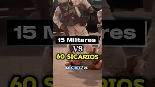 CÓMO ENFRENTAR a 60 SICARIOS con SOLO 15 MILITARES MÉXICO 🇲🇽☠️⚔️mexico shorts narcos military [upl. by Seravat984]