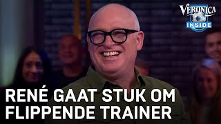 René gaat stuk om flippende amateurtrainer  VERONICA INSIDE [upl. by Neddy97]