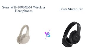 Sony WH1000XM4 vs Beats Studio Pro 💥 Which Headphones Are Better [upl. by Droflim]