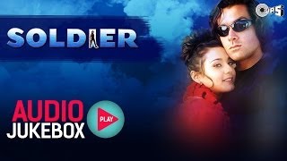 Audio Jukebox  Soldier Movie  Bobby Deol  Preity Zinta  Anu Malik  Sameer  90s Bollywood Hits [upl. by Sajet]