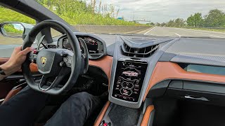 NEW 2025 Lamborghini Revuelto POV DRIVE V12 Sound amp RACE START Interior Exterior 4K [upl. by Adneram]