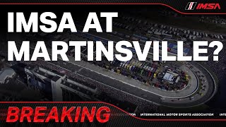 IMSA Announces Mazda MX5 Cup at Martinsville Speedway  October 26 [upl. by Eimoan389]