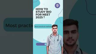 Best way to read biology for NEET2025shorts neet neetaspirant [upl. by Nanis]