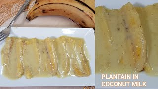 Jinsi ya kupika ndizi mbivu za sukari  How to cook plantain in coconut milk [upl. by Corey]