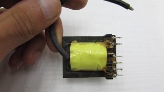 How to disassemble the Ferrite Transformer [upl. by Eiramanna]