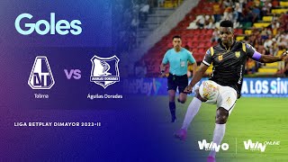 Deportes Tolima vs Águilas Doradas goles  Liga BetPlay Dimayor 20232  Cuadrangulares  Fecha 5 [upl. by Ralfston]