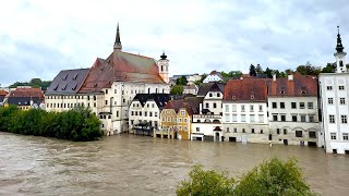 Überschwemmungen in Niederösterreich und Oberösterreich [upl. by Armalla742]