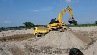 JCB 3DX Backhoe Loader Pond Mud Loading in Tractor for Farming Land jcb and tractor 07 [upl. by Atidnan658]