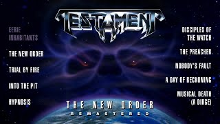 TESTAMENT  The New Order  Remastered 2024 OFFICIAL FULL ALBUM STREAM [upl. by Eberhard]