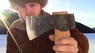 Wetterlings Large Hunter Axe  REVIEW  Handforged Excellence [upl. by Onimod36]