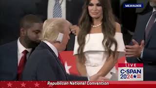 Lee Greenwood introduces President Donald Trump at the 2024 RNC with his song “God Bless The USA” [upl. by Osmen]