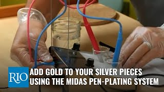 Add Gold To Your Silver Pieces Using The Midas PenPlating System [upl. by Pansir]