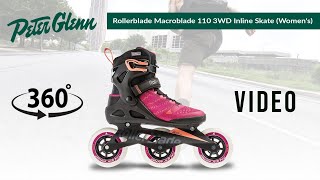 Rollerblade Macroblade 110 3WD Inline Skates [upl. by Aicilaf]