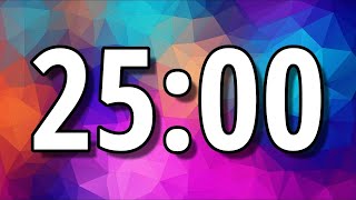 25 Minute Timer [upl. by Eleinad]