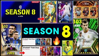 Season 8 Big Update In eFootball™ 2024 🤩🔥 800M New Campaign New Nominating Pack Login Present 🔔 [upl. by Sillaw797]