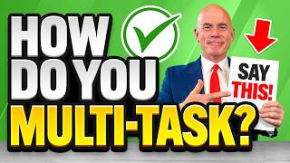 HOW DO YOU MULTITASK COMMON Job Interview Questions amp ANSWERS How to PRIORITIZE your WORK [upl. by Atteuqahs912]