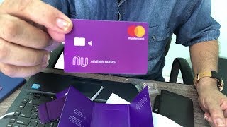 Chegou meu Novo Cartão Nubank Contactless sounu [upl. by Laurance695]