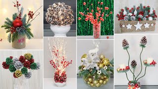 10 Different Christmas Centerpiece Design For Table Decorations Ideas [upl. by Htiek]