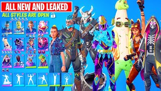 Fortnite OG ALL LEAKED Skins and Emotes incl new Stranger Things All Cosmetics from Update 2700 [upl. by Asilehc]