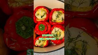 Delicious Homemade Stuffed Bell Peppers Recipe [upl. by Anohsal]