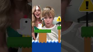 Scream Chicken Challenge tedrush funny family familychallenge [upl. by Derfniw]