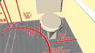 3D Visualization of ADA Bathroom Regulation [upl. by Pickens]