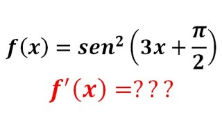 Derivada de una función compuesta de 3 funciones [upl. by Fairbanks]