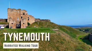 TYNEMOUTH  4K Narrated Walking Tour  Lets Walk 2021 [upl. by Frame]