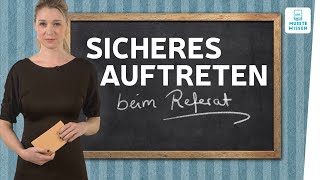 5 Tipps gegen Lampenfieber I musstewissen Deutsch [upl. by Eohce]