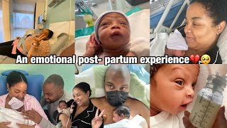 VLOG DAYS IN THE HOSPITAL WITH MY BABY  This was an unexpectedly hard PostPartum journey 💔🥺 [upl. by Onirefes]