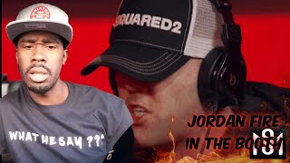 AMERICAN REACTS TO UK RAPPERS Jordan  Fire In The Booth [upl. by Ahsrats]