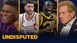 Draymond Green ejected for punching Jusuf Nurkić in Suns win over Warriors  NBA  UNDISPUTED [upl. by Lelia]