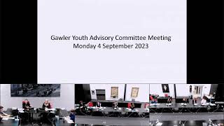 Gawler Youth Advisory Committee  4 September 2023 [upl. by Parfitt]