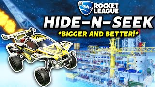 INTRODUCING The BIGGEST and BEST Rocket League Hide n Seek [upl. by Barbey]