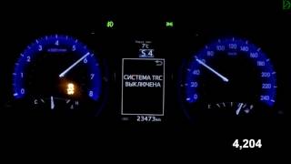 Toyota Camry 20  Acceleration 0100 kmh Racelogic [upl. by Renae]