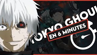 TOKYO GHOUL  EXPLICATIONS EN 6 MINUTES 🎬⏱️ [upl. by Jannel]