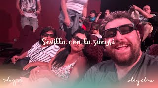 Vlog 18  Sevilla con la suegri  Ale 🇪🇸 y Clau 🇵🇪 [upl. by Eirellam]